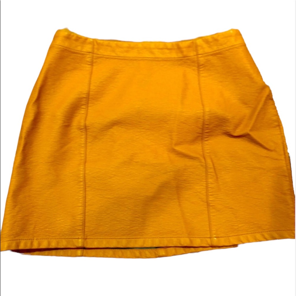 - Forever 21 vegan leather mini skirt  S